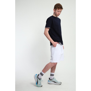 Футболка мужская №83511 кулирка (р-ры: 46-60) темно-синий