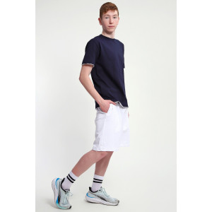 Футболка мужская №83511 кулирка (р-ры: 46-60) темно-синий