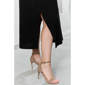 Платье женское "Вуаль-1" муслин (р-ры: 50-60) черный