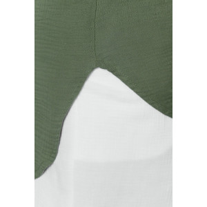 Рубашка женская "Вуаль-6" муслин (р-ры: 48-58) хаки