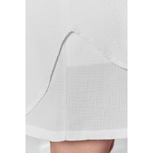 Рубашка женская "Вуаль-6" муслин (р-ры: 48-58) белый