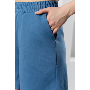 Костюм двойка женский "Терра" футер вискозный (р-ры: 44-54) индиго