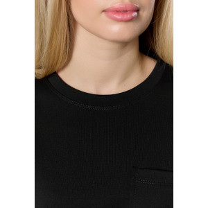 Костюм двойка женский "Терра" футер вискозный (р-ры: 44-54) черный