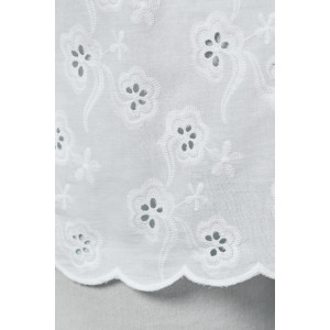 Блузка женская "Милица-2" плательная ткань (р-ры: 48-58) белый-6