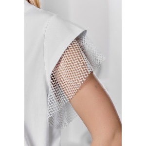 Футболка женская "Софт-1" кулирка с лайкрой (р-ры: 44-54) белый