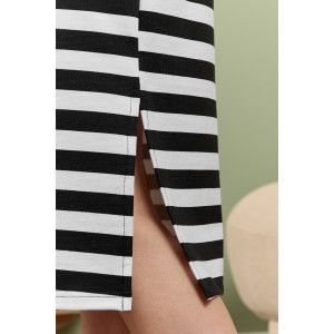 Туника женская "Лик" футер 2-х нитка с полиэстером (р-ры: 44-58) черный