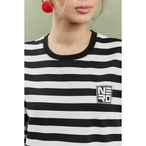 Туника женская "Лик" футер 2-х нитка с полиэстером (р-ры: 44-58) черный