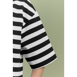 Туника женская "Лик" футер 2-х нитка с полиэстером (р-ры: 44-58) черный