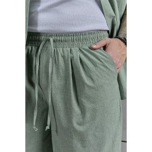 Костюм двойка мужской "Аристократ-2" фактурное полотно (р-ры: 48-58) хвойный меланж