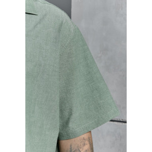 Костюм двойка мужской "Аристократ-2" фактурное полотно (р-ры: 48-58) хвойный меланж