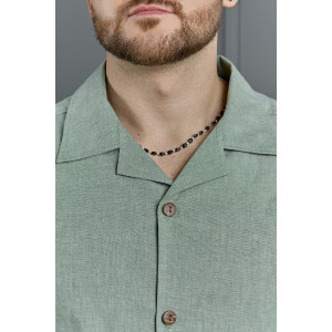 Костюм двойка мужской "Аристократ-2" фактурное полотно (р-ры: 48-58) хвойный меланж