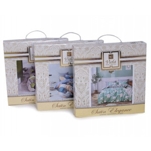 Постельное белье твил-сатин на резинке Elegans Т23-0386 (последний размер) 2-сп.евр.