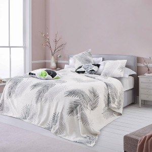 Плед велсофт набивной Ф-367 (последний размер) 180х200