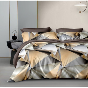 Постельное белье зима-лето поплин стеганый с окантовкой ЗЛПО31-1497