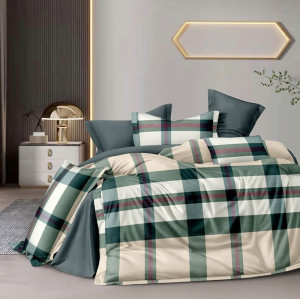 Постельное белье зима-лето поплин стеганый с окантовкой ЗЛПО31-1500