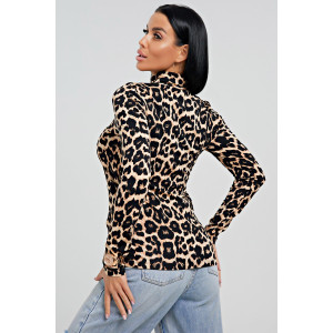 Водолазка женская 0263-35 вискоза (последний размер) коричневый 54,58,60