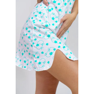 Сорочка женская "Камила" 1346 кулирка (последний размер) яблоко 56