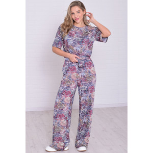 Костюм двойка женский 5353б масло (последний размер) красный 52,56