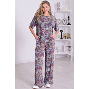 Костюм двойка женский 5353б масло (последний размер) красный 52,56