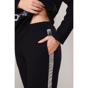 Костюм двойка женский 345 "Fitolady" футер 2-х нитка (последний размер) синий 52