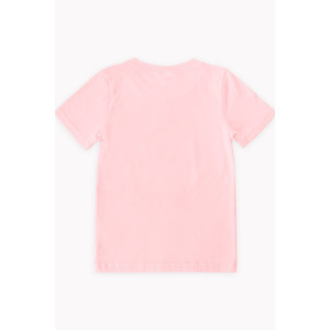 Футболка детская "Дерис" 40504 кулирка (последний размер) персиковый 140