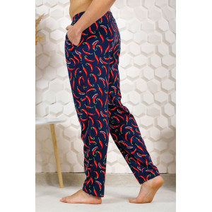 Брюки мужские М43 кулирка (последний размер) перчики 56