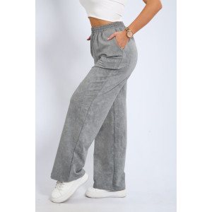 Брюки женские БР-11 футер 2-х нитка (последний размер) серый 62