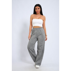 Брюки женские БР-11 футер 2-х нитка (последний размер) серый 62