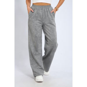 Брюки женские БР-11 футер 2-х нитка (последний размер) серый 62