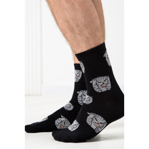 Носки мужские "Драматик кот" - упаковка 2 пары