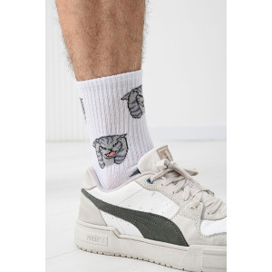 Носки мужские "Драматик кот" - упаковка 2 пары