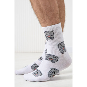 Носки мужские "Драматик кот" - упаковка 2 пары