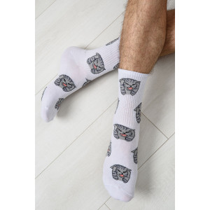 Носки мужские "Драматик кот" - упаковка 2 пары