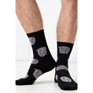 Носки мужские "Драматик кот" - упаковка 2 пары