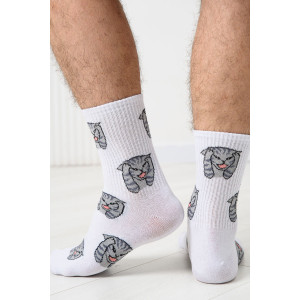 Носки мужские "Драматик кот" - упаковка 2 пары