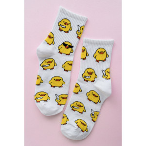 Носки женские "Утки" - упаковка 1 пара