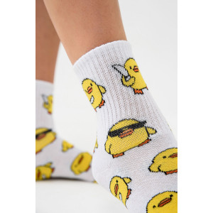 Носки женские "Утки" - упаковка 1 пара