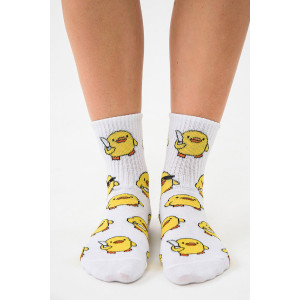 Носки женские "Утки" - упаковка 1 пара