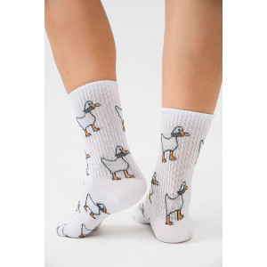 Носки женские "Гуси" - упаковка 2 пары