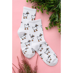 Носки женские "Гуси" - упаковка 2 пары