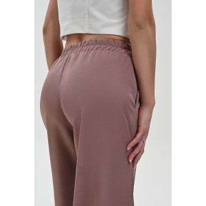 Брюки женские №059313 полиэстер (р-ры: 42-52) розовый