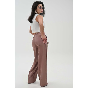 Брюки женские №059313 полиэстер (р-ры: 42-52) розовый