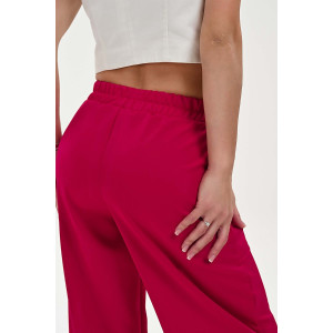 Брюки женские №059313 полиэстер (р-ры: 42-52) фуксия