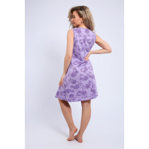 Сорочка женская №30127 кулирка (р-ры: 48-62) розы