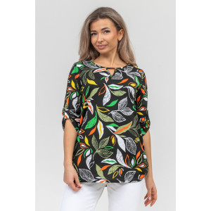 Туника женская №36891 кулирка (р-ры: 48-62) зеленый