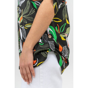 Туника женская №36891 кулирка (р-ры: 48-62) зеленый