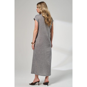 Платье женское "Эко-Муслин" 2478-Мус муслин (р-ры: 48-58) джинс