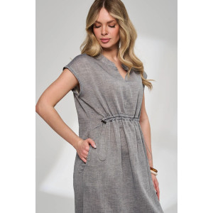 Платье женское "Эко-Муслин" 2478-Мус муслин (р-ры: 48-58) джинс