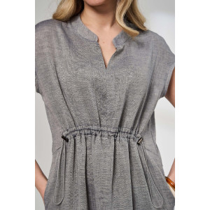 Платье женское "Эко-Муслин" 2478-Мус муслин (р-ры: 48-58) джинс