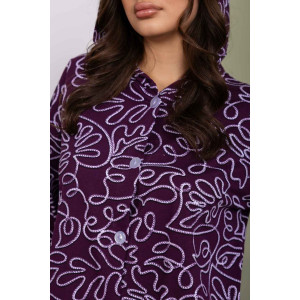 Рубашка женская 2176/3 кулирка (р-ры: 48-62) фиолетовый